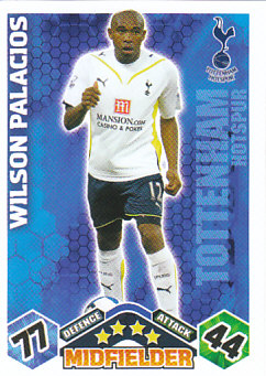 Wilson Palacios Tottenham Hotspur 2009/10 Topps Match Attax #301